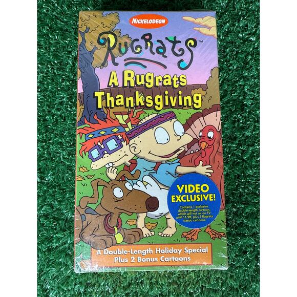Rugrats - A Rugrats Thanksgiving (VHS, 1997) New Sealed - Picture 1 of 6